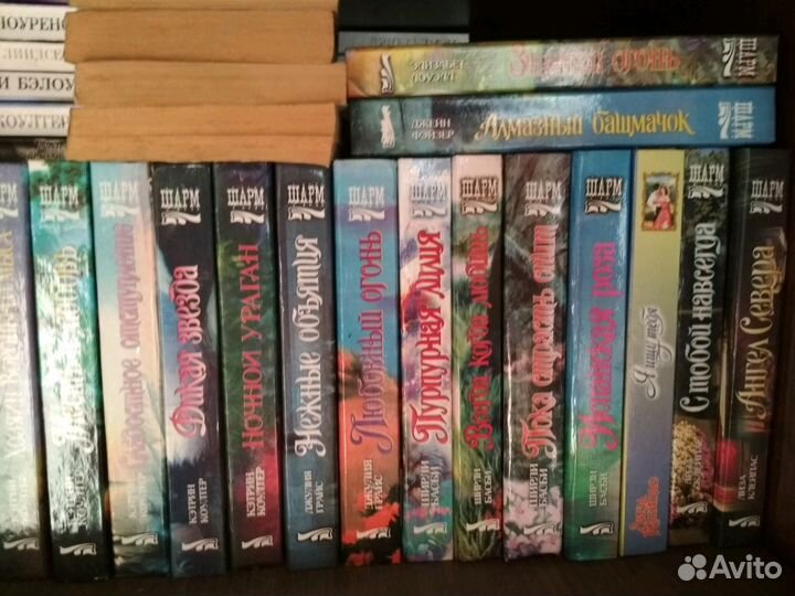 Книги. Любовные романы