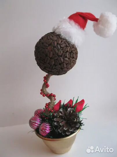 Топиарий, новогодние топиарии