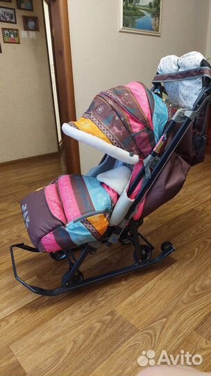 Санки коляска ника 7 3