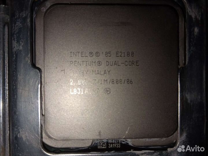 Процессор intel pentium dual E2180