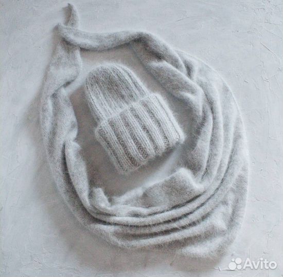 Шапочка и бактус ангора