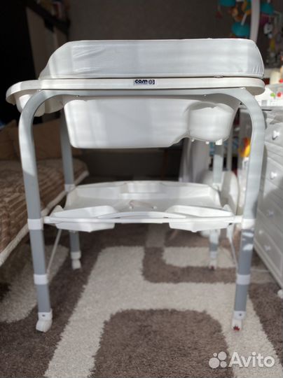 Ванночка для купания новорожденного с подставкой