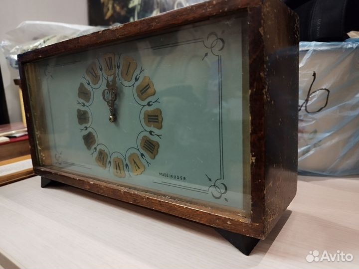 Часы настольные с боем СССР