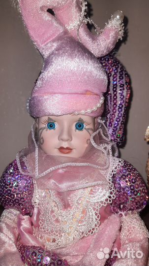 Арлекин игрушка новая