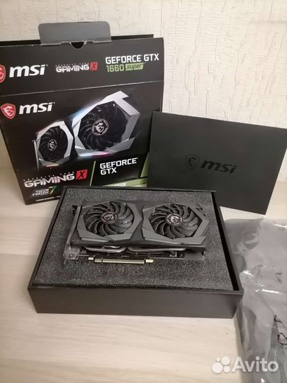 Видеокарта GTX 1660 super 6gb