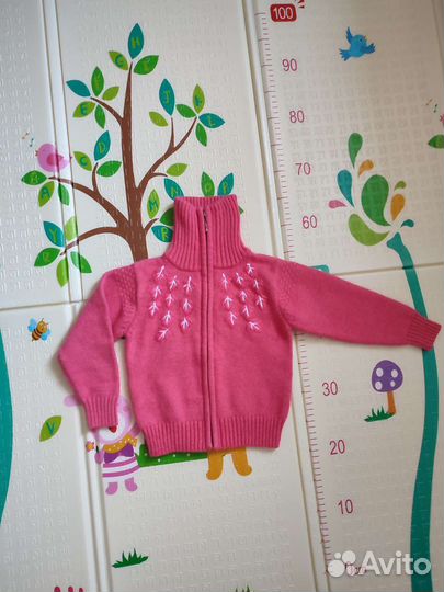 Кофта из ангоры для девочки