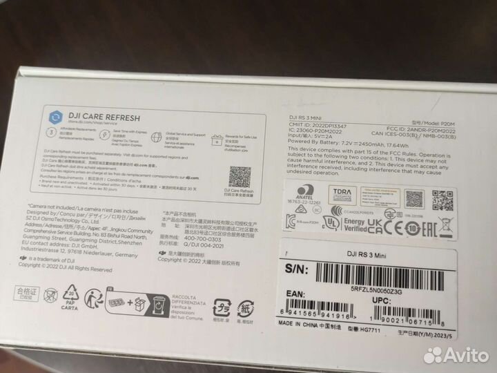 Стабилизатор DJI RS 3 mini