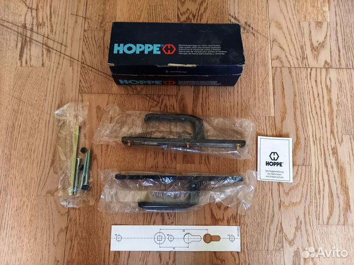 Нажимные гарнитуры на входные двери