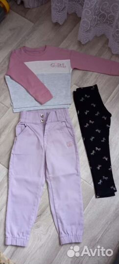 Вещи для девочки р110