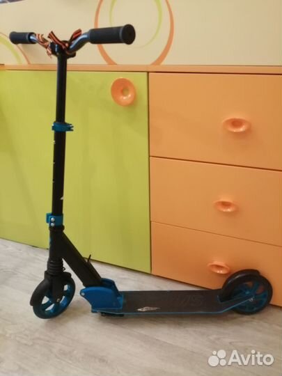 Самокат novatrack polis складной диаметр 16