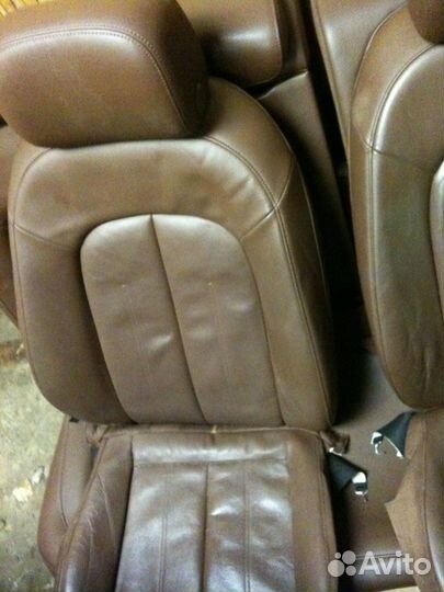 Сидения кожаные на Audi A7, A6 C7