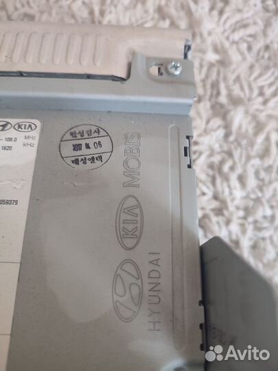 Штатная магнитола на hyundai solaris 2