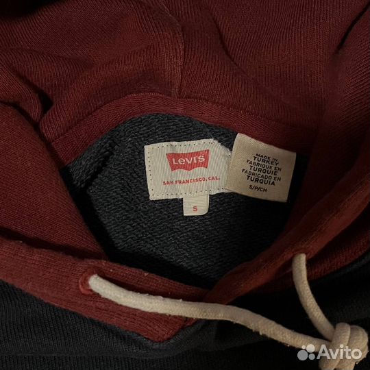 Big classic logo худи Levis оригинал