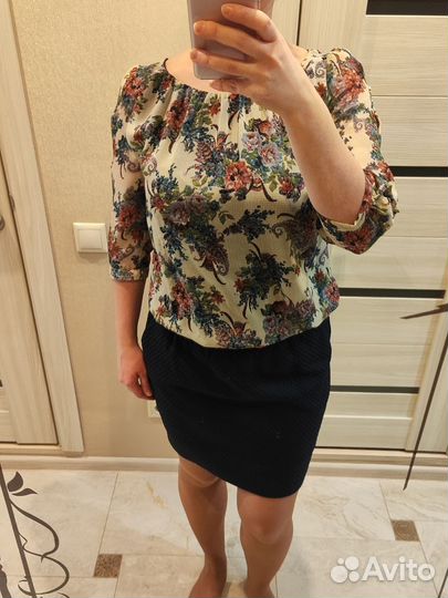 Платье повседневное 44 размер