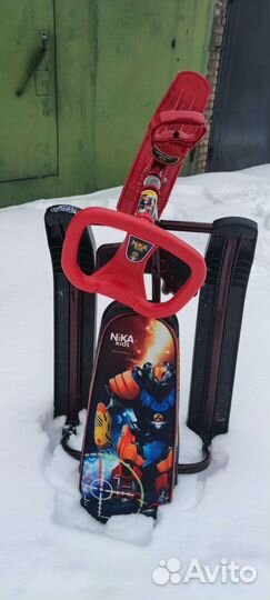 Детский снегокат бу