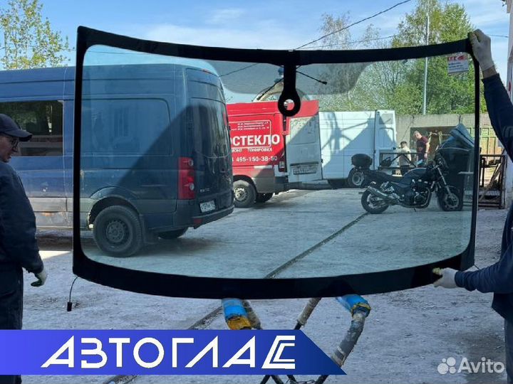 Стекло лобовое Porsche Cayenne с дд с полным обогр