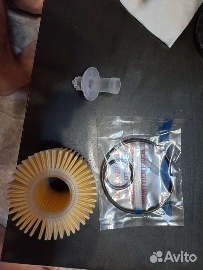 Фильтр масленый на toyota