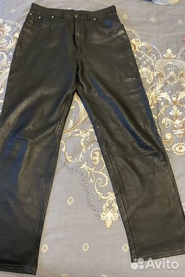 Мужские кожаные штаны