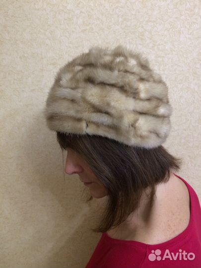 Шапка норковая