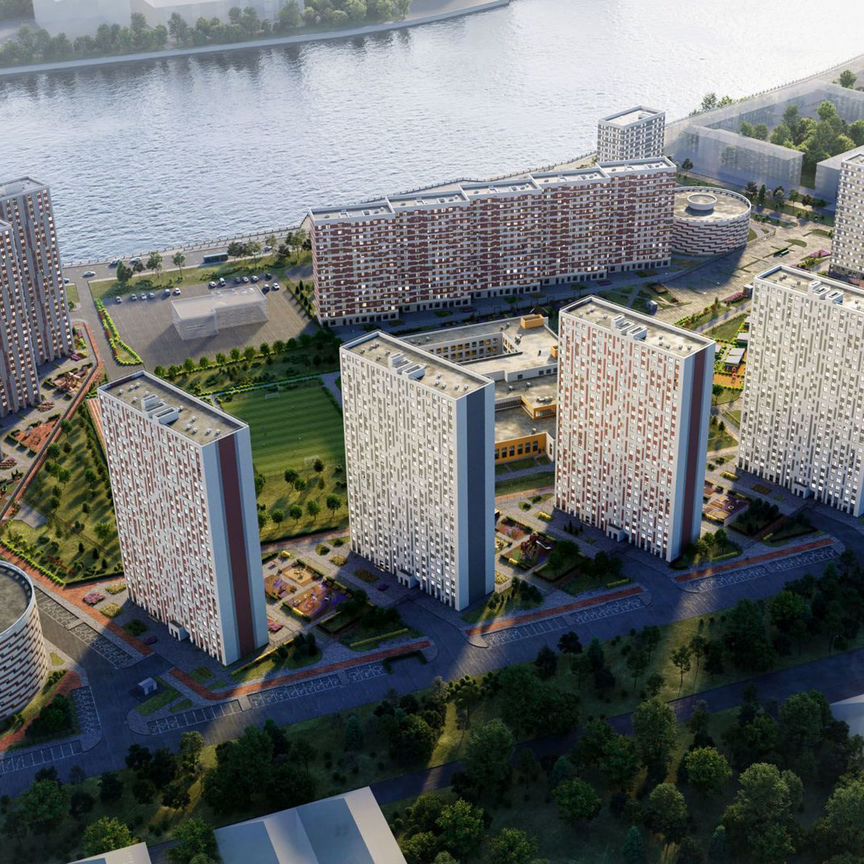 1-к. квартира, 36,1 м², 6/25 эт.