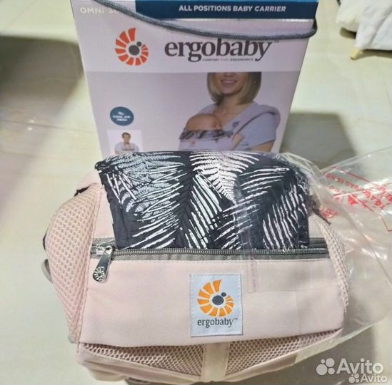 Эргорюкзак Ergobaby Omni 360 cool air (с сеточкой)