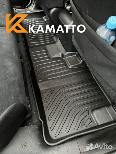 3D ковры в салон Kamatto Mitsubishi Outlander 2012