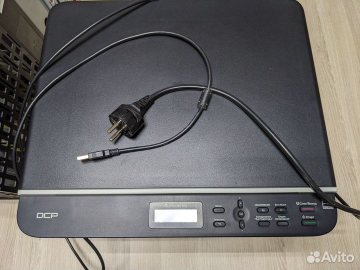 Принтер brotherdcp1512R+USB+запасной картридж