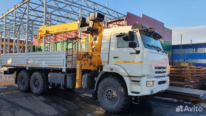 КАМАЗ 43118-3027-50 с КМУ, 2024
