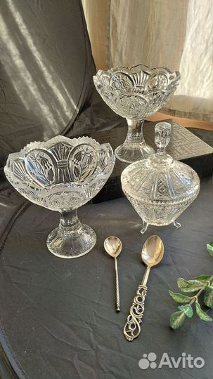 Хрустальная посуда СССР Винтаж