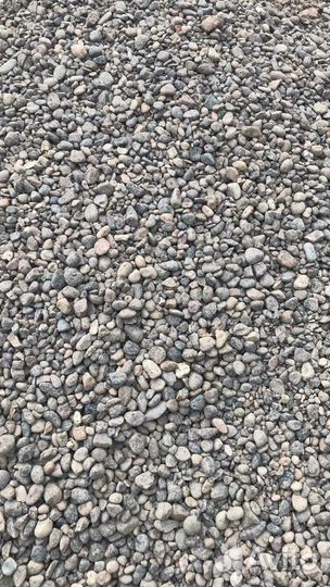 Гравий речной