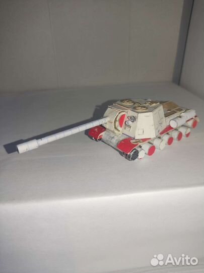 Модели военной техники из бумаги и картона