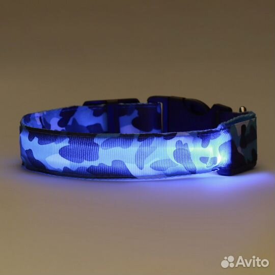 Светящийся ошейник для собак