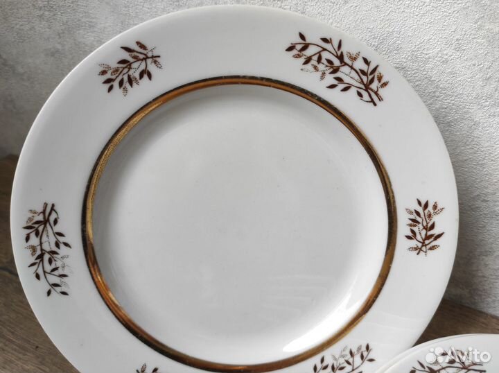 Десертные тарелки СССР Пролетарий