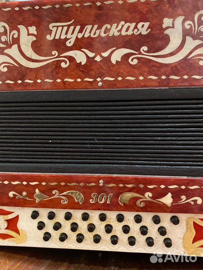 Гармонь тульская 301