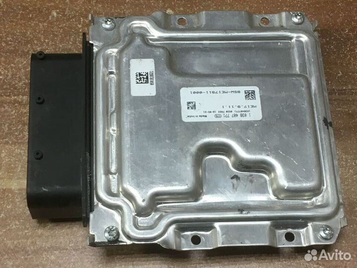 Блок управления двигателем Hyundai Solaris