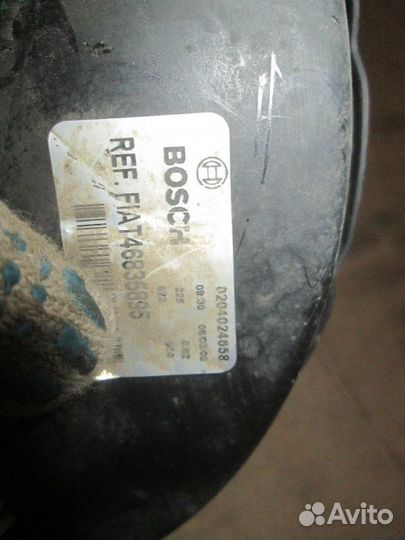 Усилитель тормозов вакуумный Fiat albeaрестайлинг