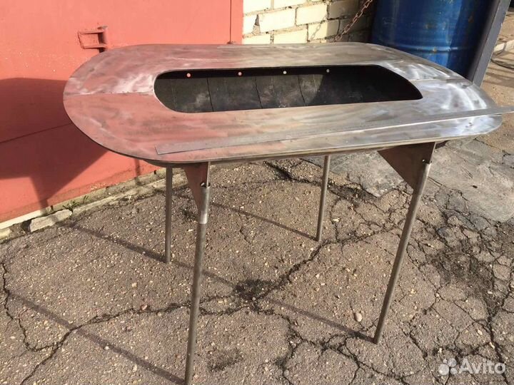 Мангал из нержавейки разборный