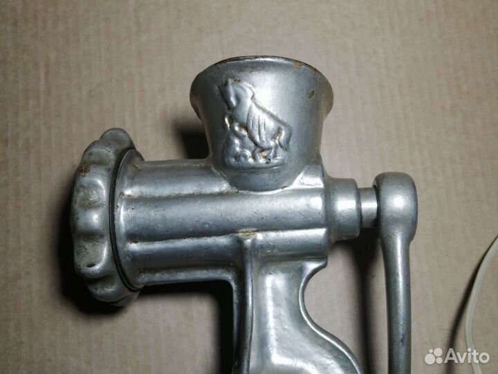 Мясорубка ручная чугунная СССР