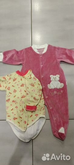 Детская Одежда для девочек пакетом 68 74