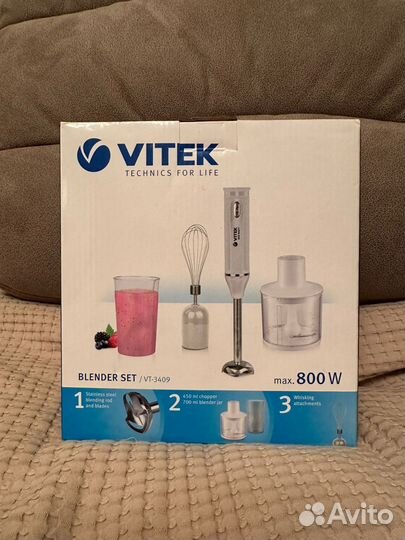 Погружной блендер vitek VT-3409