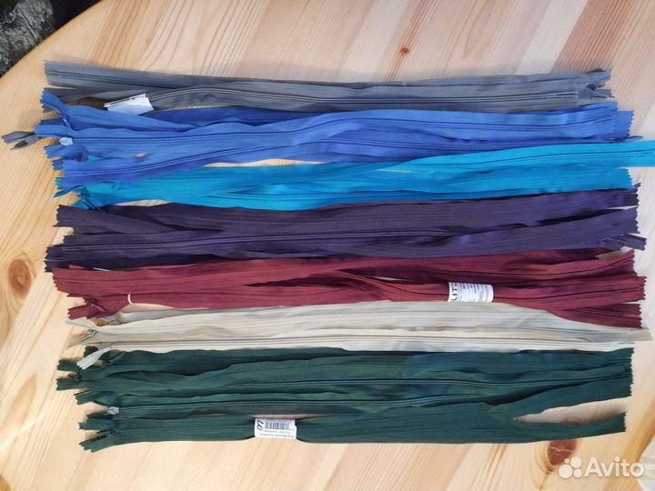 Молнии потайные