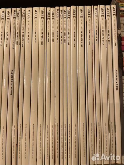 Vogue Россия журналы 2018-2022