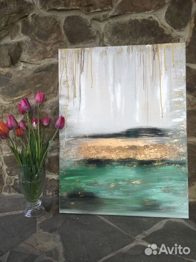 Интерьерная картина абстракция