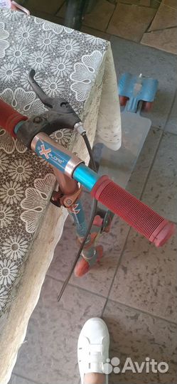 Самокат детский трехколесный бу