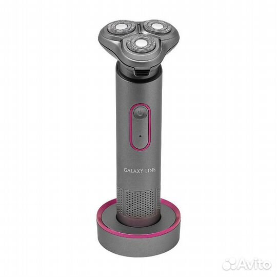 Бритва аккумуляторная с насадками galaxy line