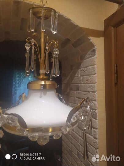Хрустальная люстра СССР