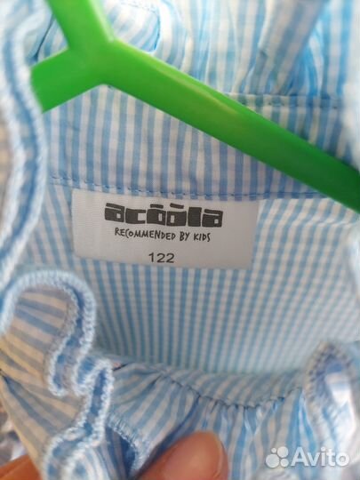 Школьные рубашки Zara, Acoola (122-128см)