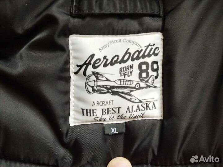 Куртка мужская зимняя Аляска бу