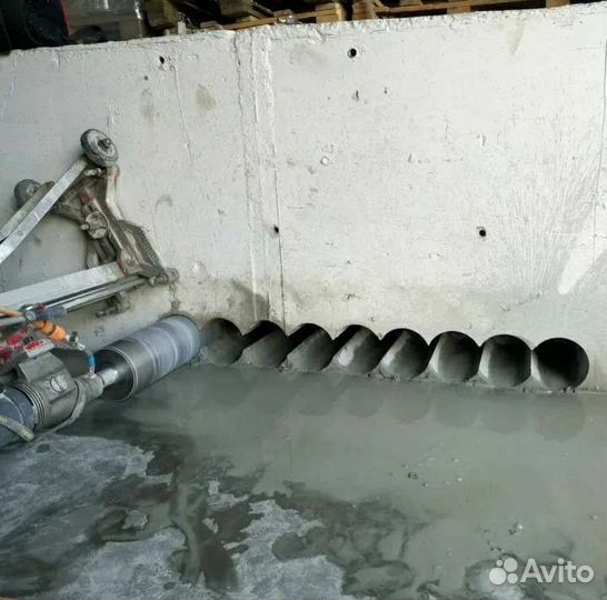 Алмазная резка бурение усиление проёмов демонтаж