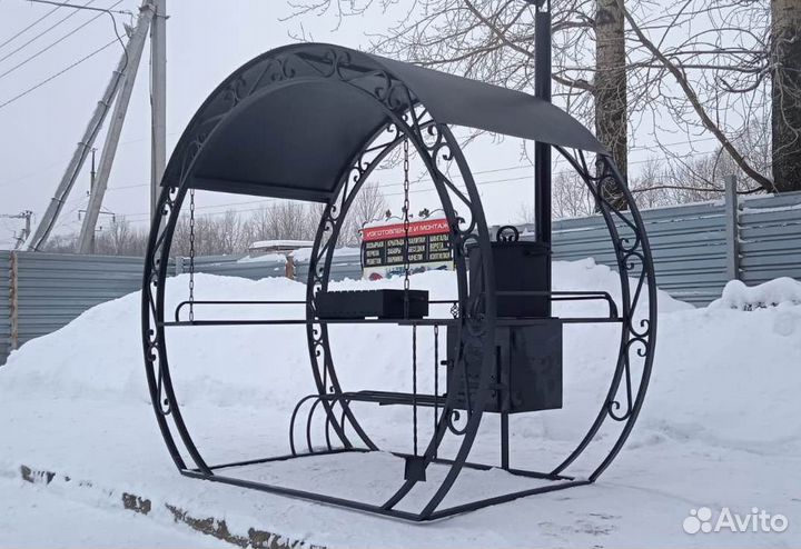 Мангал, казан, печка, коптилка